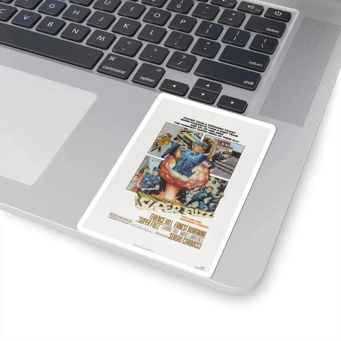 Super Fuzz 1981 Movie Poster - STICKER Vinyl Kiss-Cut Decal - The Sticker Space