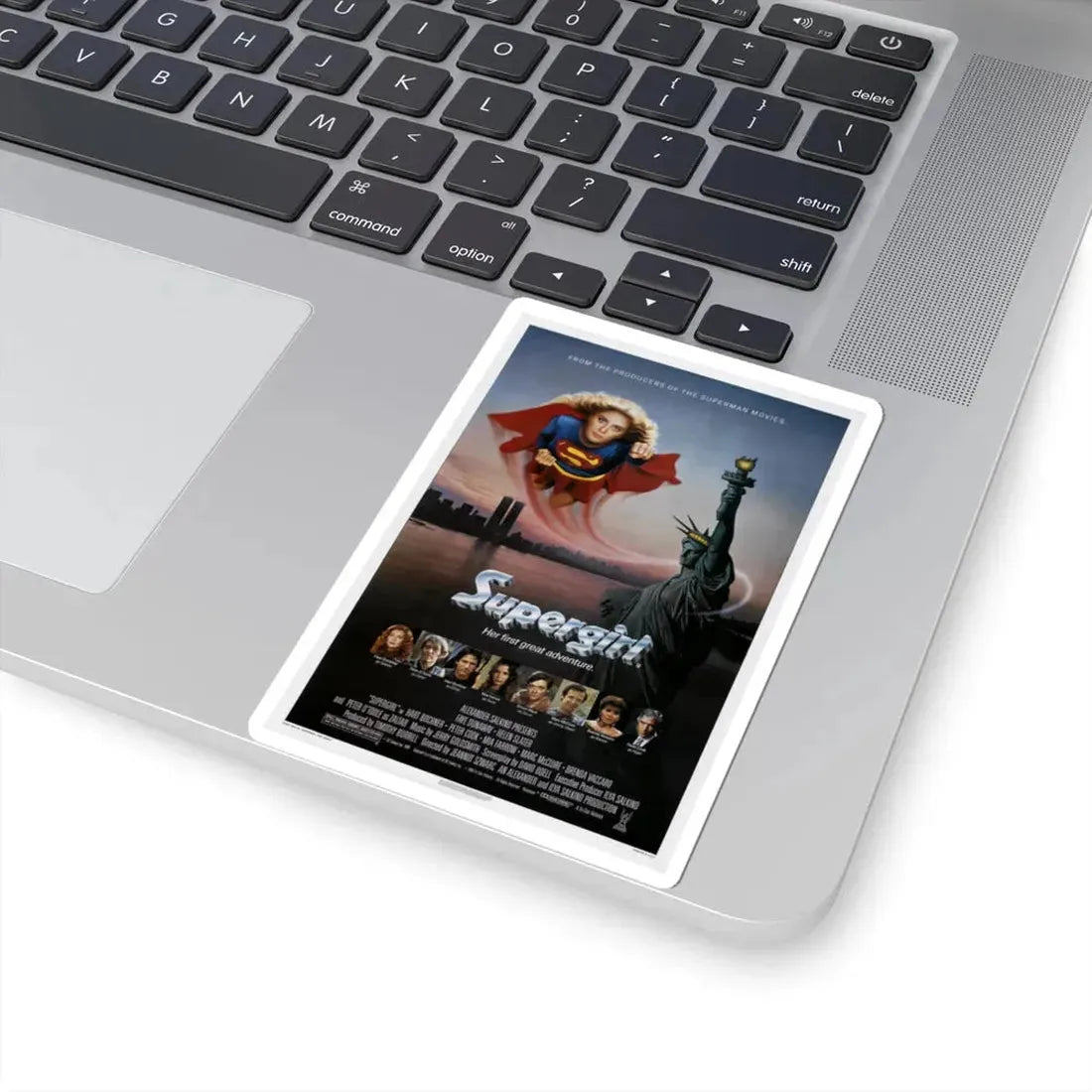 Supergirl 1984 Movie Poster - STICKER Vinyl Kiss-Cut Decal - The Sticker Space