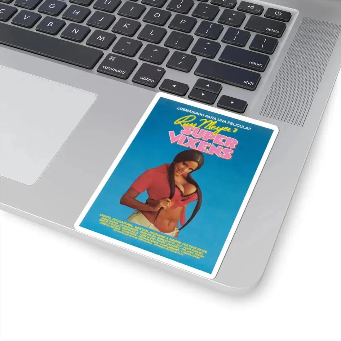 SUPERVIXENS (2) 1975 Movie Poster - STICKER Vinyl Kiss-Cut Decal - The Sticker Space