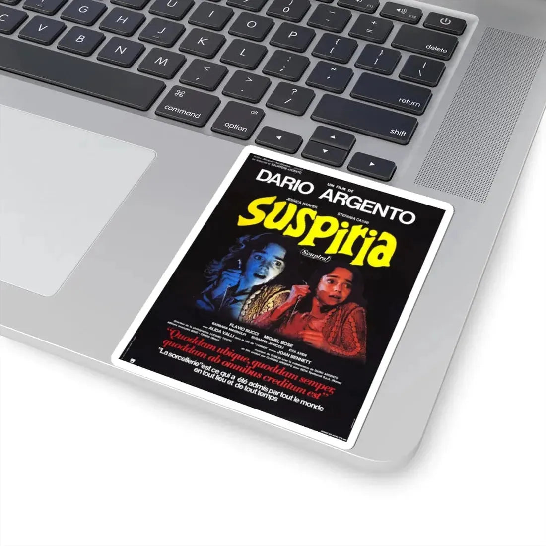 SUSPIRIA (FRENCH) 1977 Movie Poster - STICKER Vinyl Kiss-Cut Decal - The Sticker Space