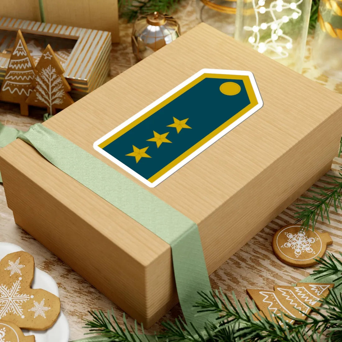 SVK Air Force OF 05 (Slovakia) (Military Rank) STICKER Vinyl Kiss-Cut Decal - The Sticker Space