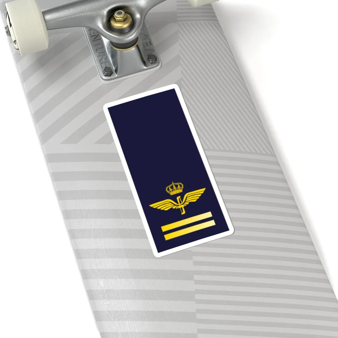 SWE Airforce 2bar (Sweden) (Military Rank) STICKER Vinyl Kiss-Cut Decal - The Sticker Space