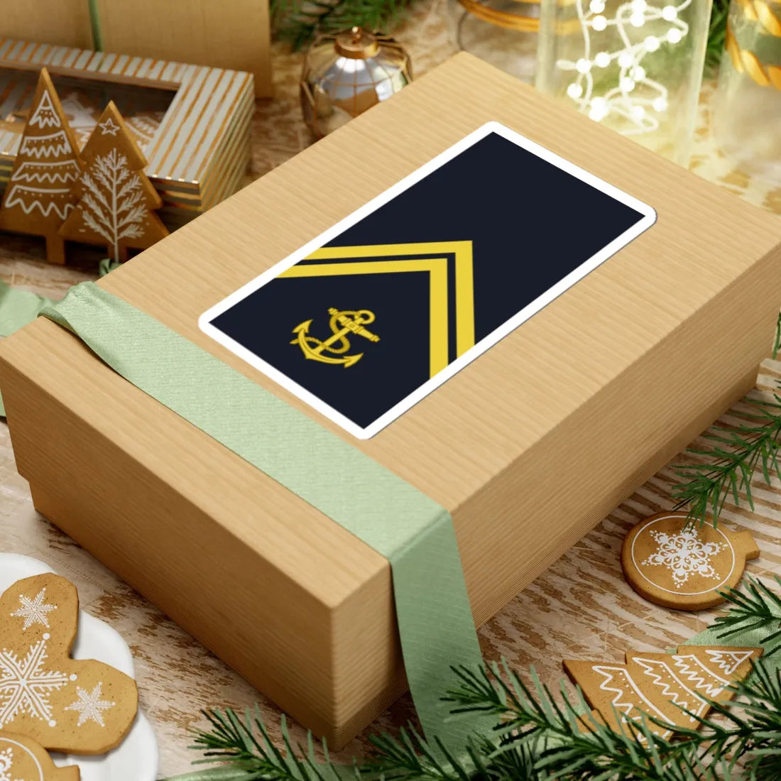 Sweden Navy OR 4 2019 (Sweden) (Military Rank) STICKER Vinyl Kiss-Cut Decal - The Sticker Space