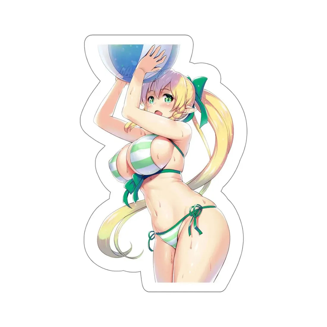 Sword Art Online - Leafa (Anime/Ecchi/Waifu) STICKER Vinyl Die-Cut Decal 5 Inch - The Sticker Space