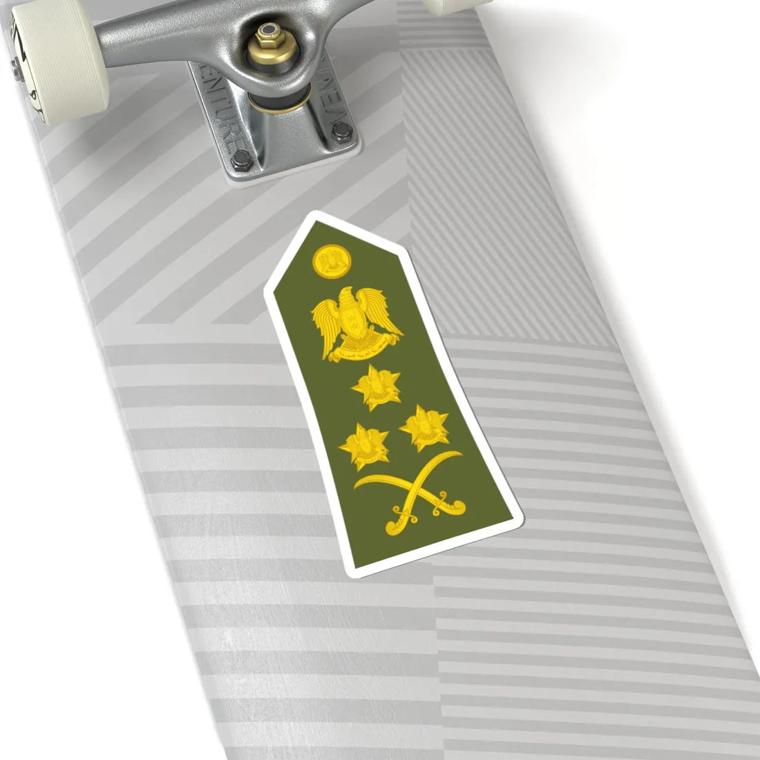 Syria Army OF10 (Syria) (Military Rank) STICKER Vinyl Kiss-Cut Decal - The Sticker Space