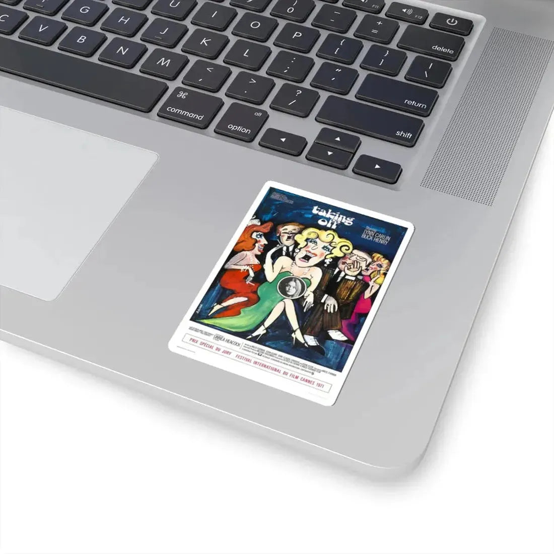 Taking Off 1971 Movie Poster - STICKER Vinyl Kiss-Cut Decal - The Sticker Space