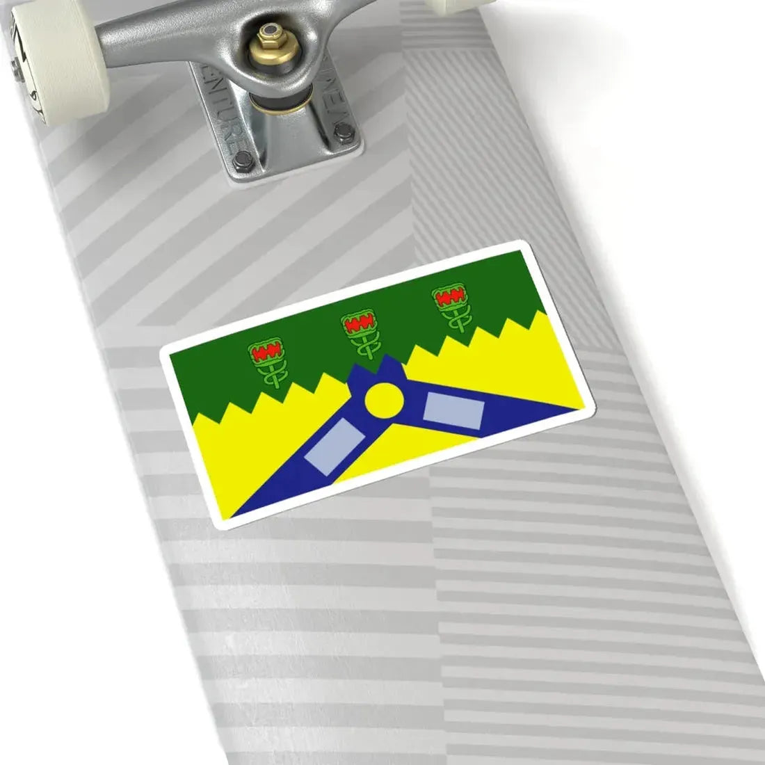 Tasmania Launceston City Flag (Australia) STICKER Vinyl Kiss-Cut Decal - The Sticker Space