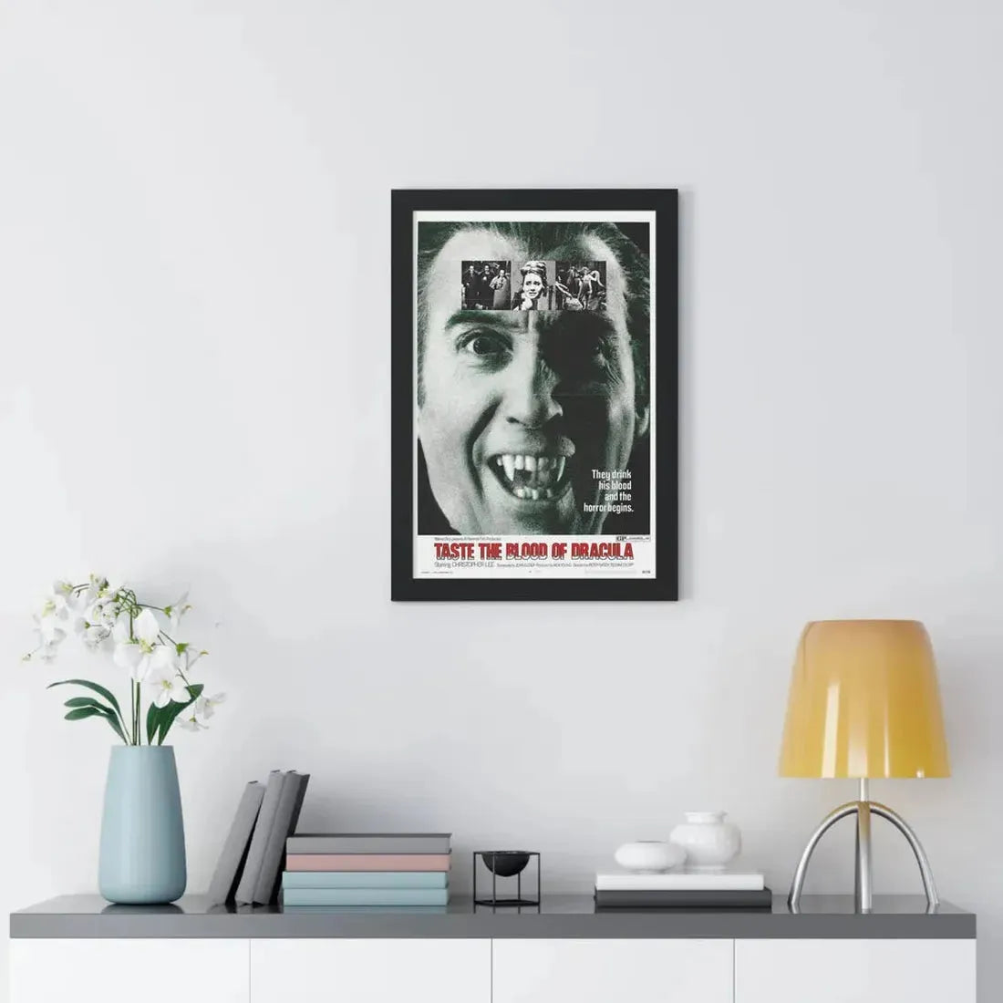 TASTE THE BLOOD OF DRACULA (2) 1970 - Framed Movie Poster - The Sticker Space