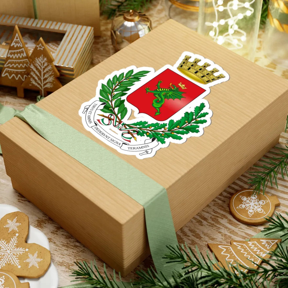 Terni-Stemma (Italy) (Coat of Arms) STICKER Vinyl Kiss-Cut Decal - The Sticker Space