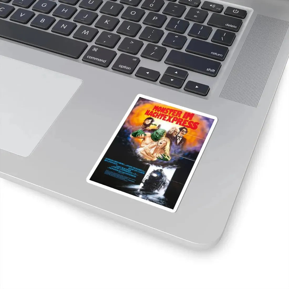 TERROR TRAIN (GERMAN) 1980 Movie Poster - STICKER Vinyl Kiss-Cut Decal - The Sticker Space