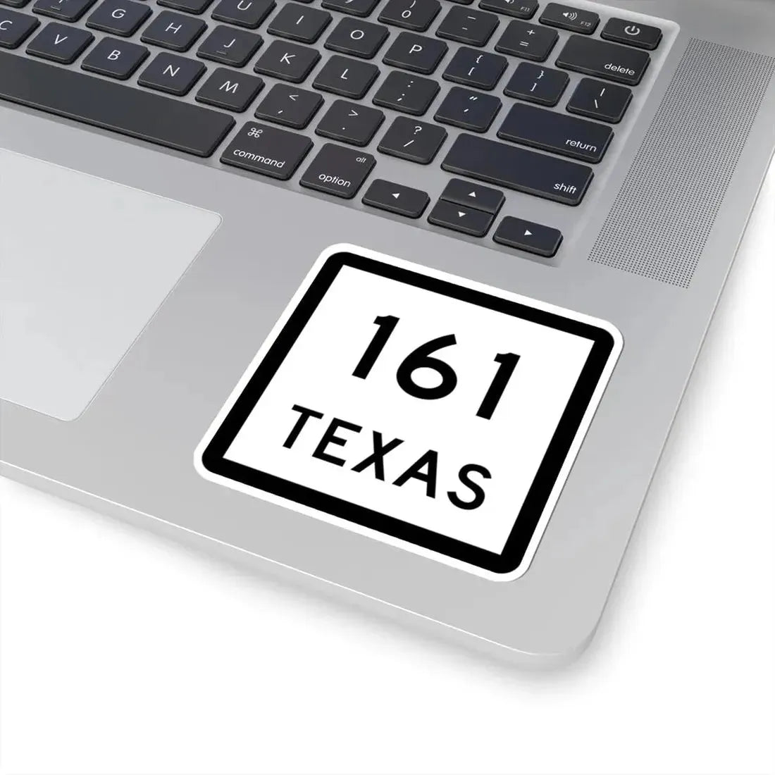 Texas 161 (Texas) (Road Sign) STICKER Vinyl Kiss-Cut Decal - The Sticker Space
