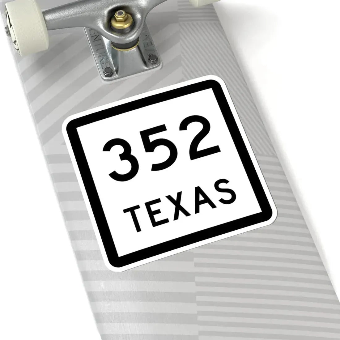 Texas 352 (Texas) (Road Sign) STICKER Vinyl Kiss-Cut Decal - The Sticker Space