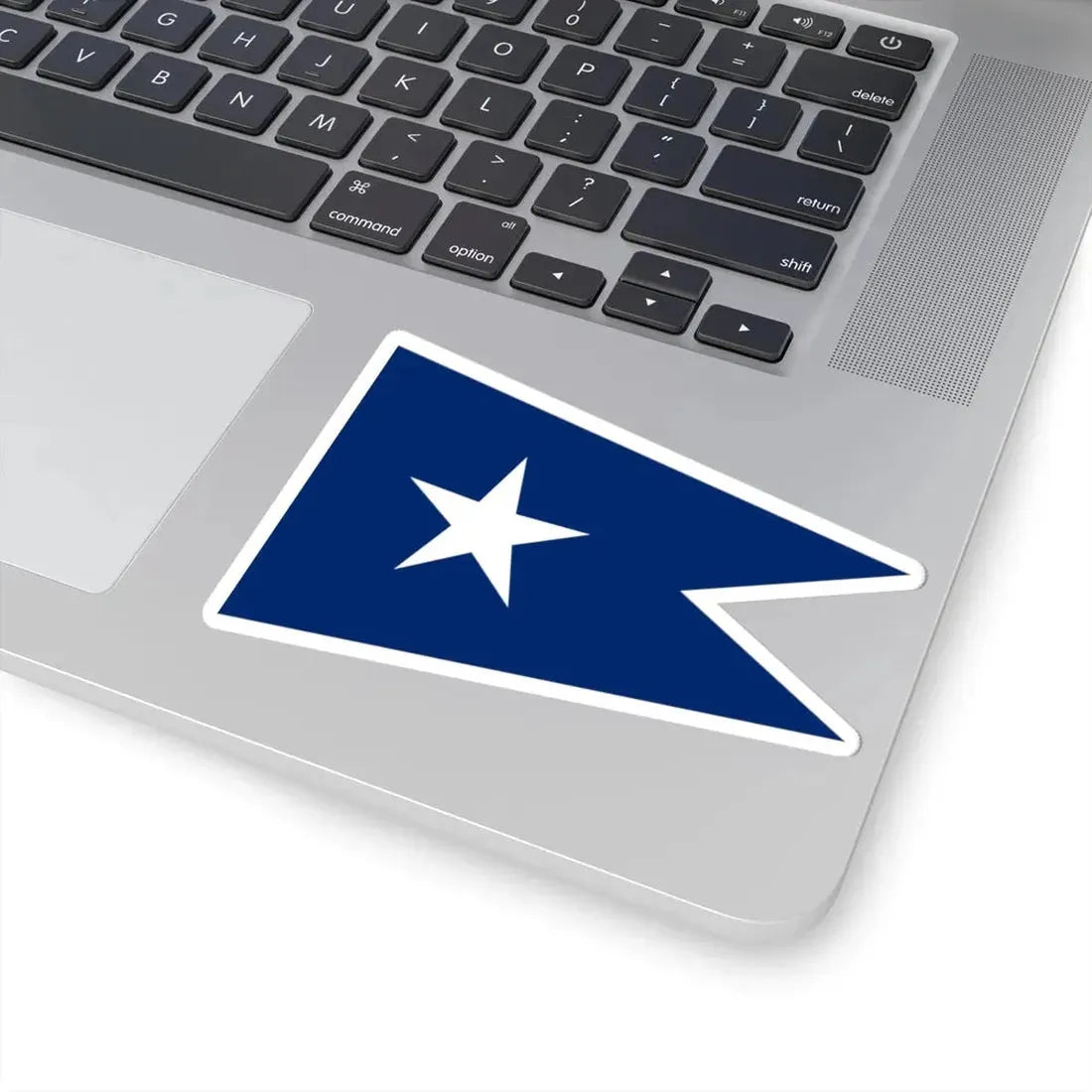 Texas Navy Broad Pennant of a Commodore (United States) STICKER Vinyl Kiss-Cut Decal - The Sticker Space