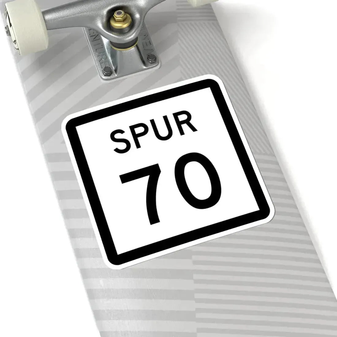 Texas Spur 70 (Texas) (Road Sign) STICKER Vinyl Kiss-Cut Decal - The Sticker Space