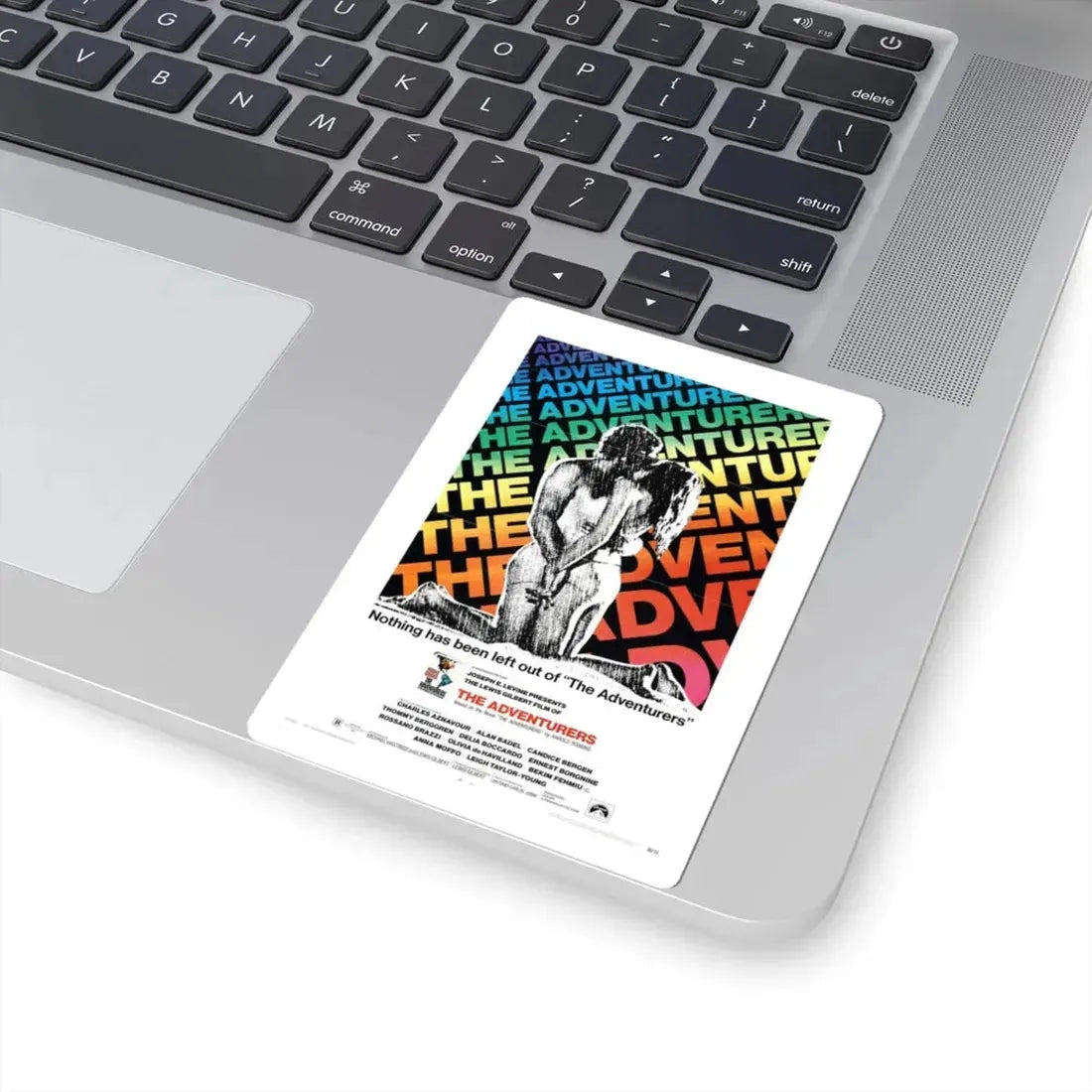 The Adventurers 1970 Movie Poster - STICKER Vinyl Kiss-Cut Decal - The Sticker Space