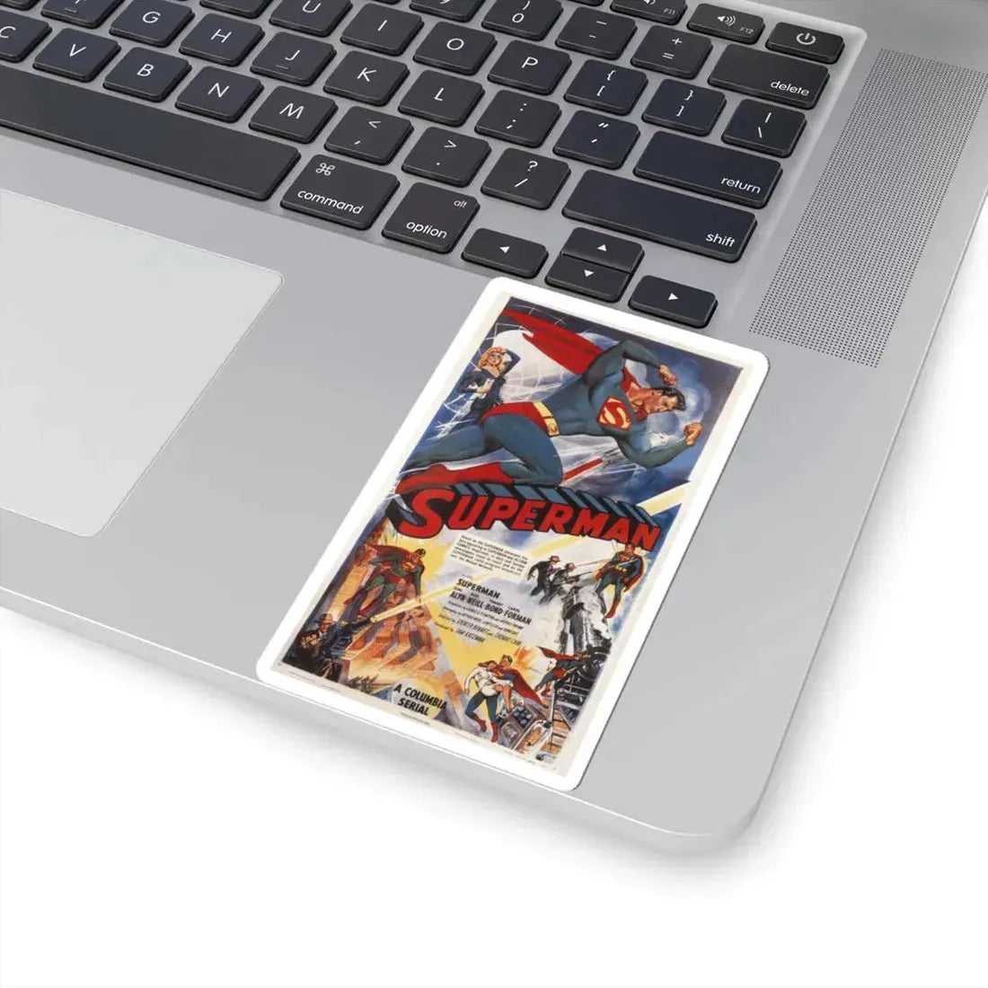 THE ADVENTURES OF SUPERMAN 1952 Movie Poster - STICKER Vinyl Kiss-Cut Decal - The Sticker Space
