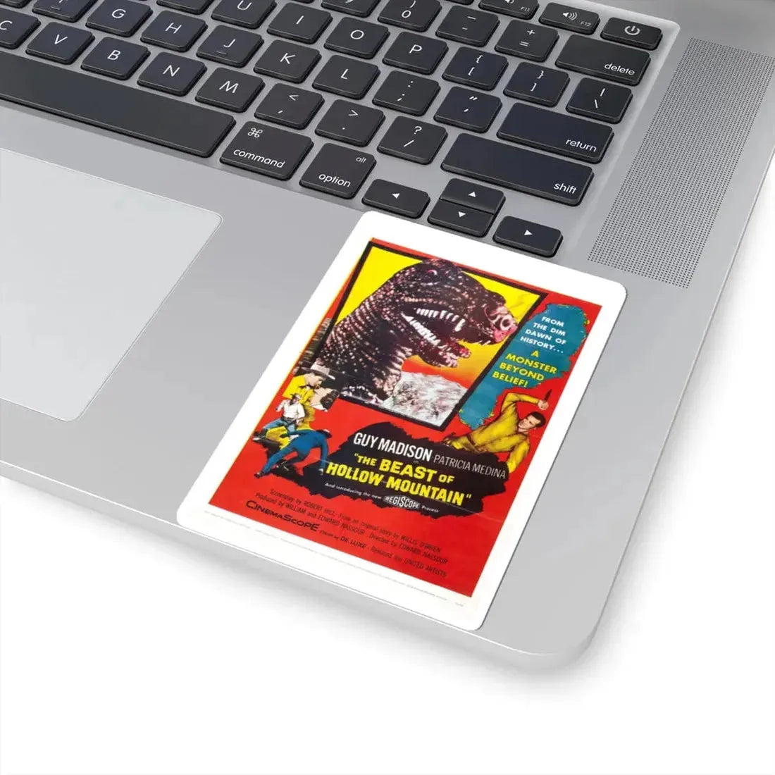 THE BEAST OF HOLLOW MOUNTAIN 1956 Movie Poster - STICKER Vinyl Kiss-Cut Decal - The Sticker Space