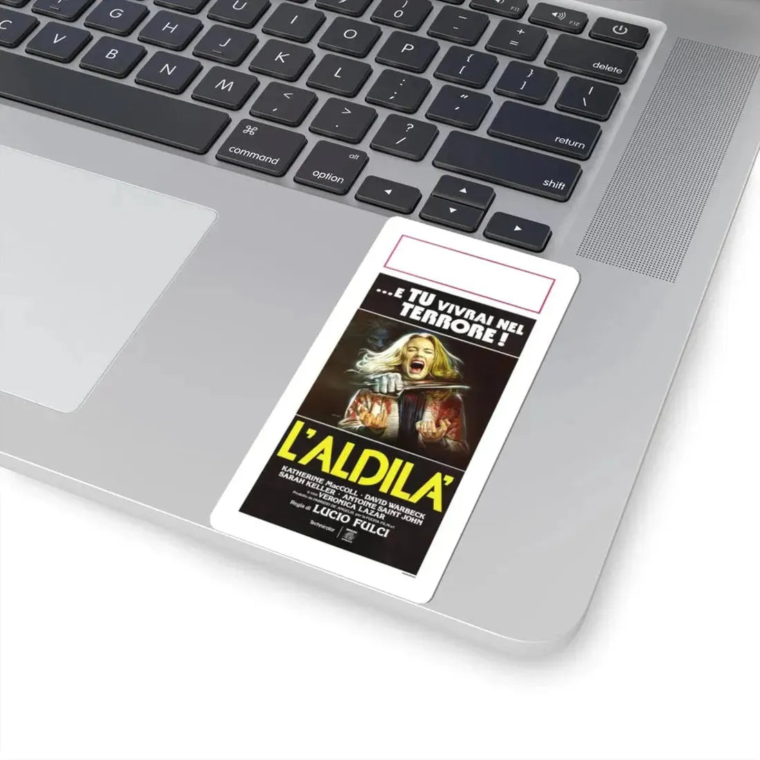 THE BEYOND (ITALIAN) 1981 Movie Poster - STICKER Vinyl Kiss-Cut Decal - The Sticker Space