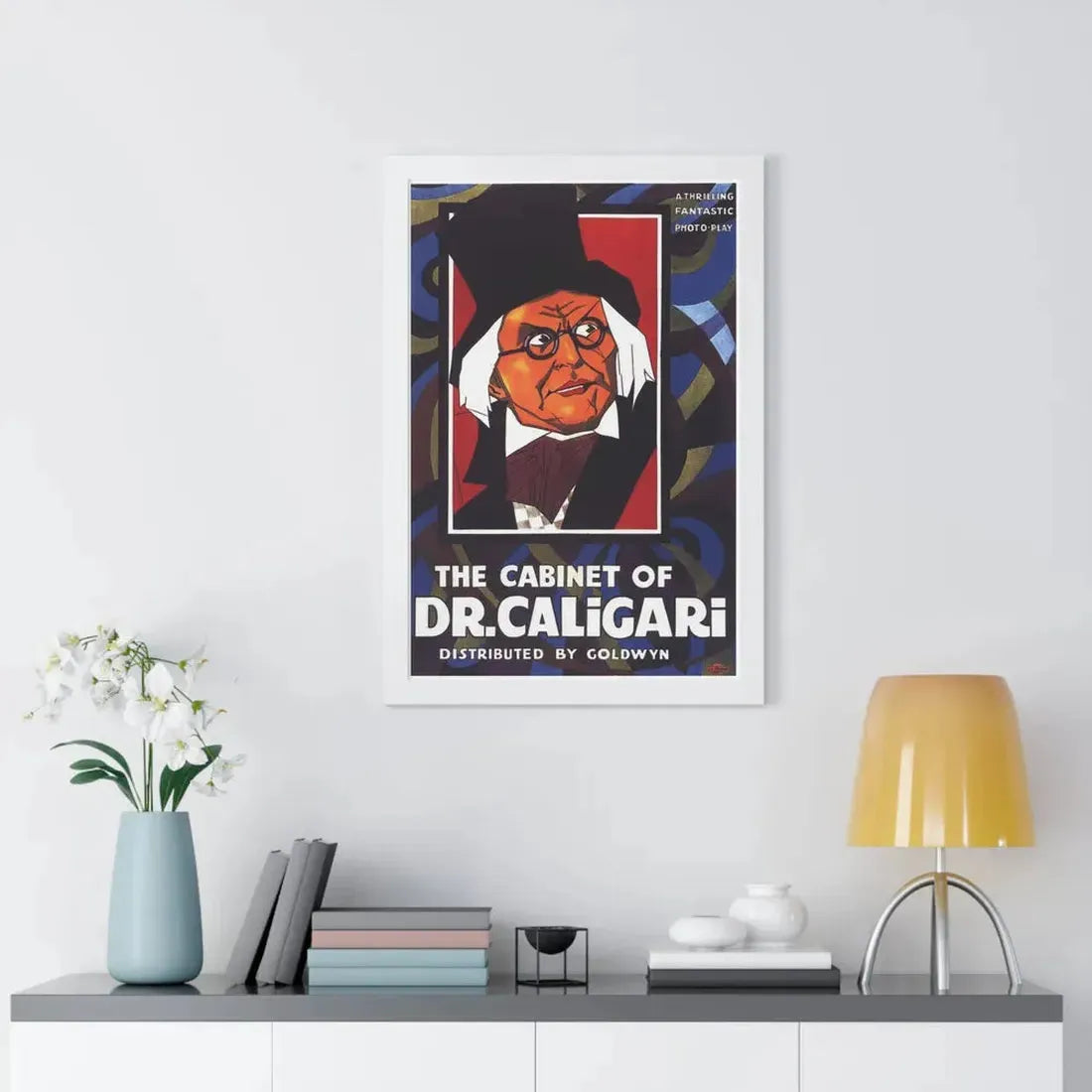 THE CABINET OF DR. CALIGARI (2) 1920 - Framed Movie Poster - The Sticker Space