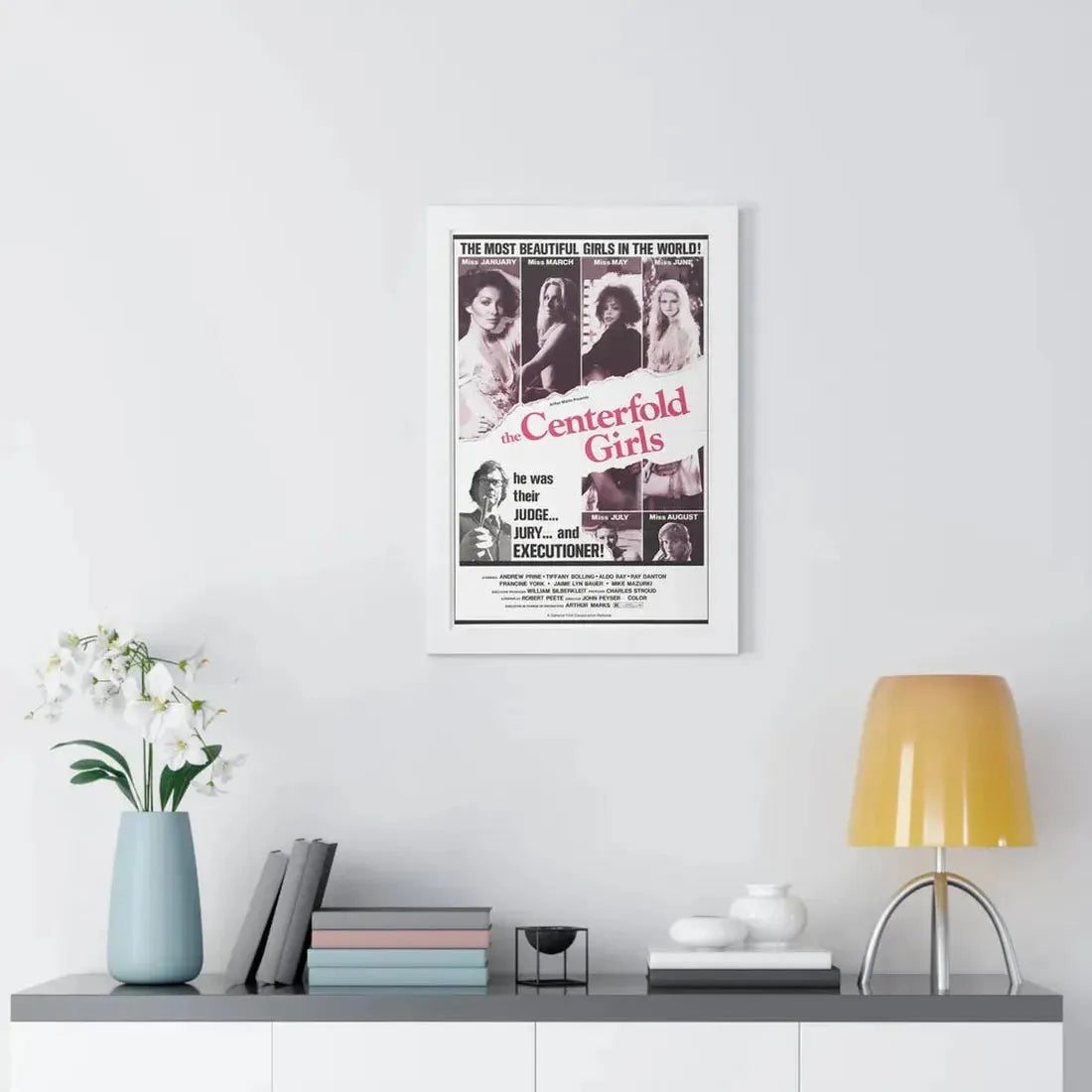 THE CENTERFOLD GIRLS 1974 - Framed Movie Poster - The Sticker Space