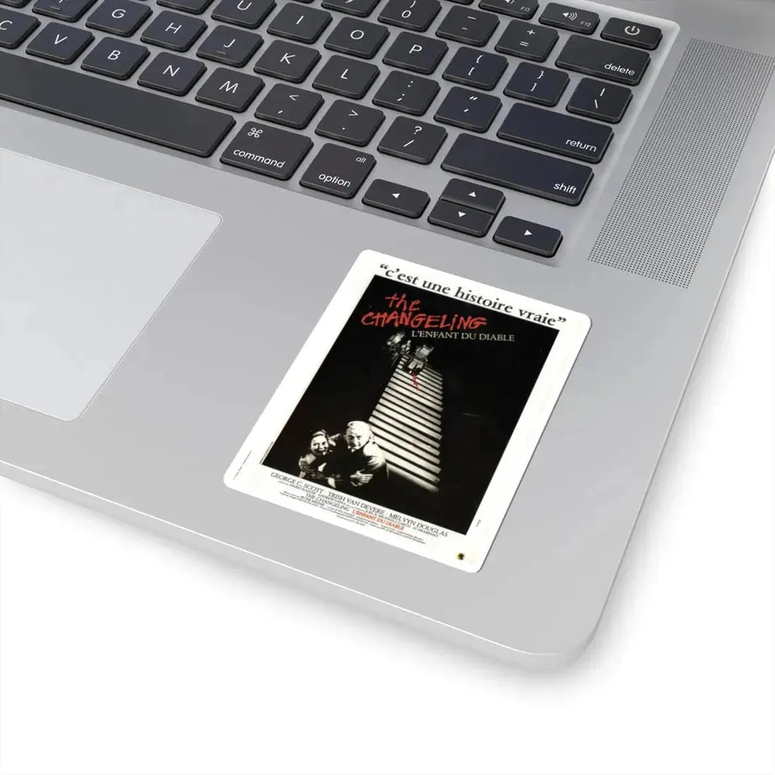THE CHANGELING (FRENCH) 1980 Movie Poster - STICKER Vinyl Kiss-Cut Decal - The Sticker Space