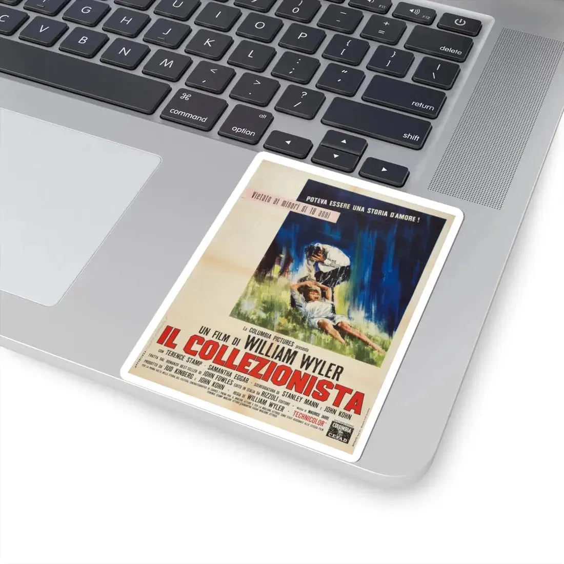 THE COLLECTOR (ITALIAN) 1965 Movie Poster - STICKER Vinyl Kiss-Cut Decal - The Sticker Space