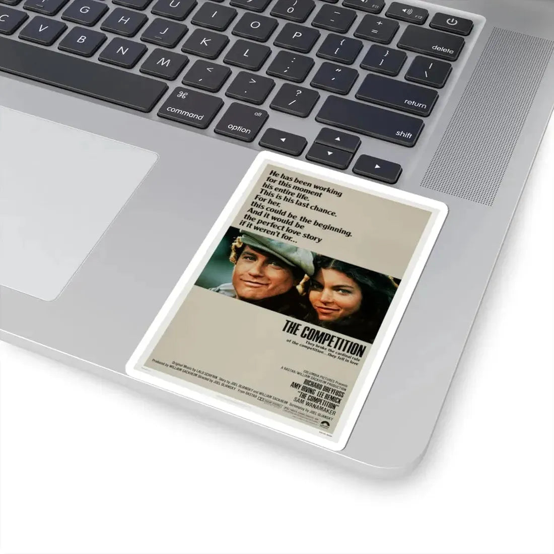 The Competition 1980 Movie Poster - STICKER Vinyl Kiss-Cut Decal - The Sticker Space