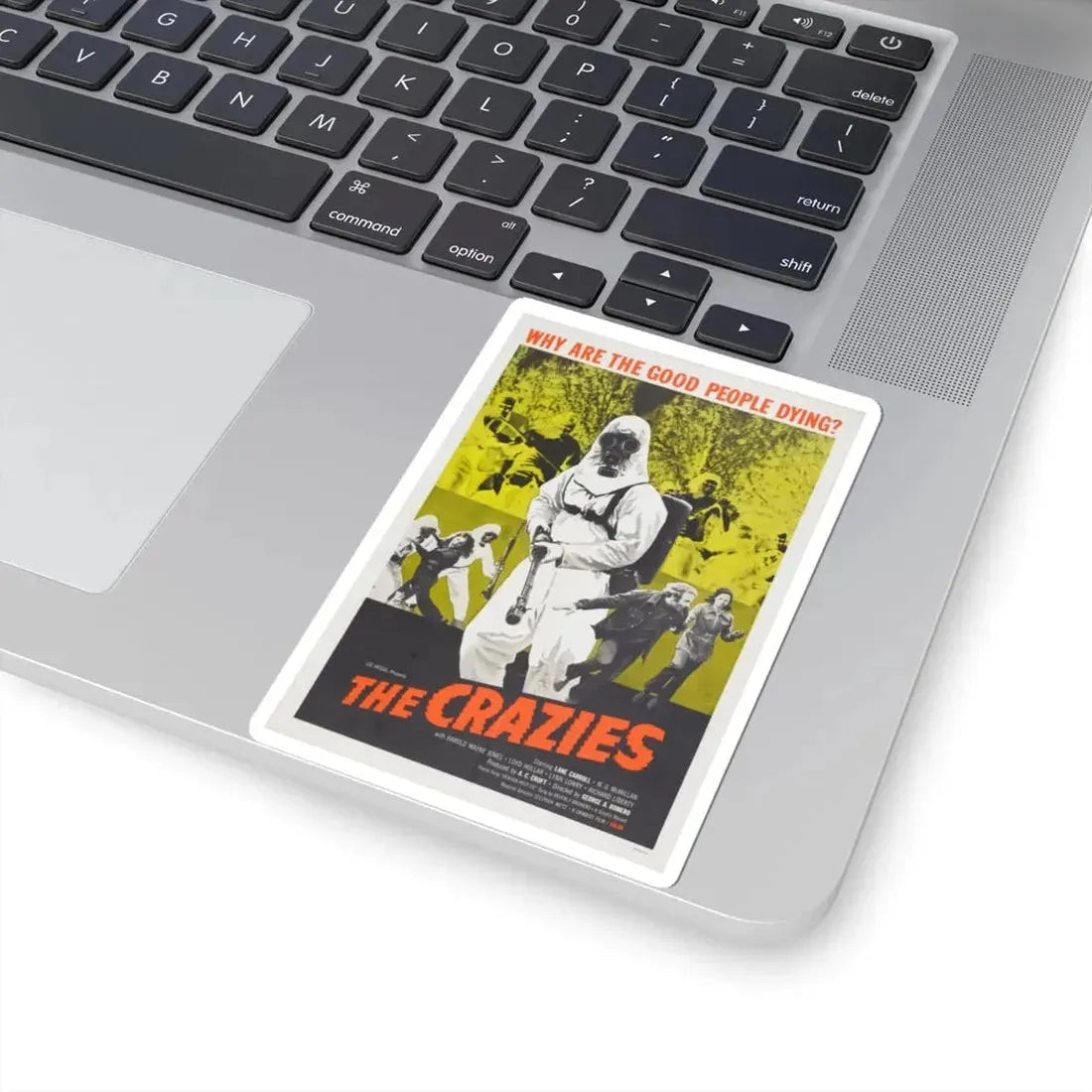 The Crazies 1973 Movie Poster - STICKER Vinyl Kiss-Cut Decal - The Sticker Space