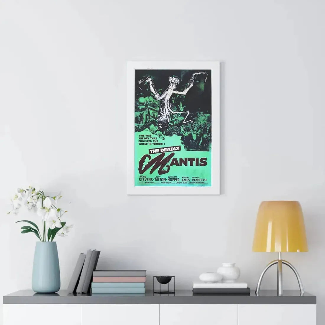 THE DEADLY MANTIS (4) 1957 - Framed Movie Poster - The Sticker Space