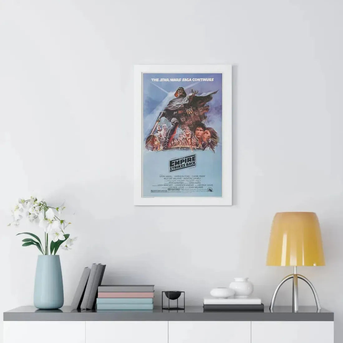 THE EMPIRE STRIKES BACK 1980 - Framed Movie Poster - The Sticker Space