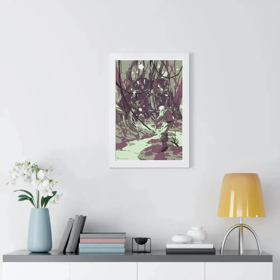 THE EMPIRE STRIKES BACK (ALAMO TEASER 2) 1980 - Framed Movie Poster - The Sticker Space