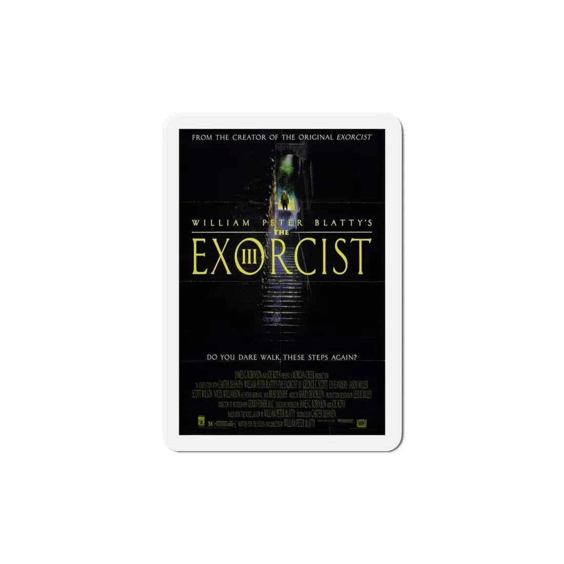 The Exorcist III 1990 Movie Poster Refrigerator Magnet 6 Inch - The Sticker Space