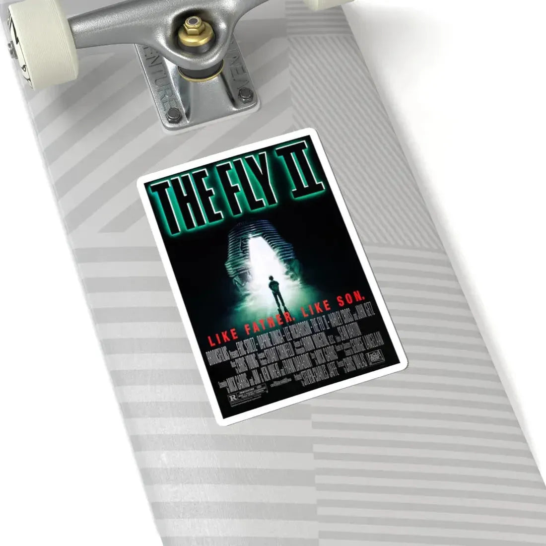 The Fly II 1989 Movie Poster - STICKER Vinyl Kiss-Cut Decal - The Sticker Space