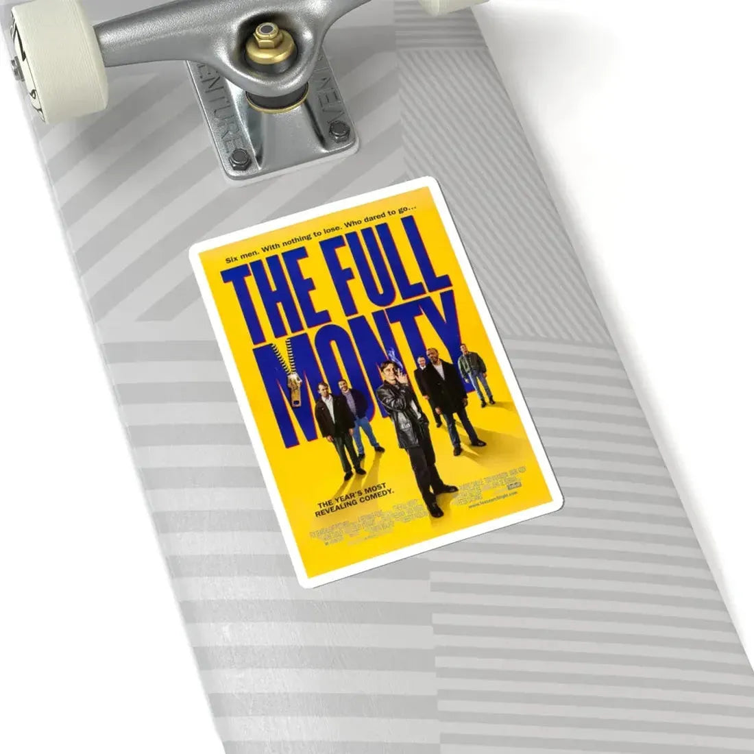 The Full Monty 1997 Movie Poster - STICKER Vinyl Kiss-Cut Decal - The Sticker Space