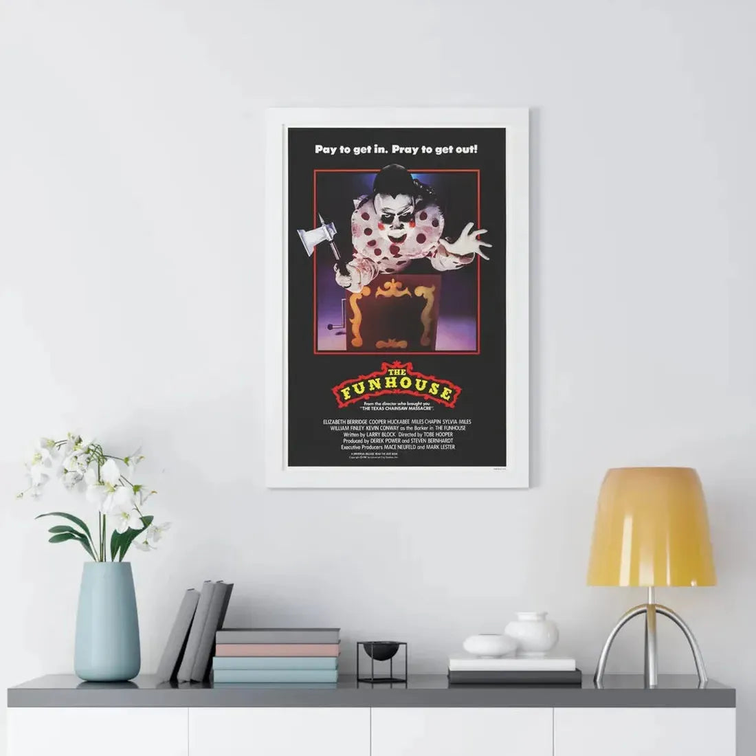 THE FUNHOUSE 1981 - Framed Movie Poster - The Sticker Space