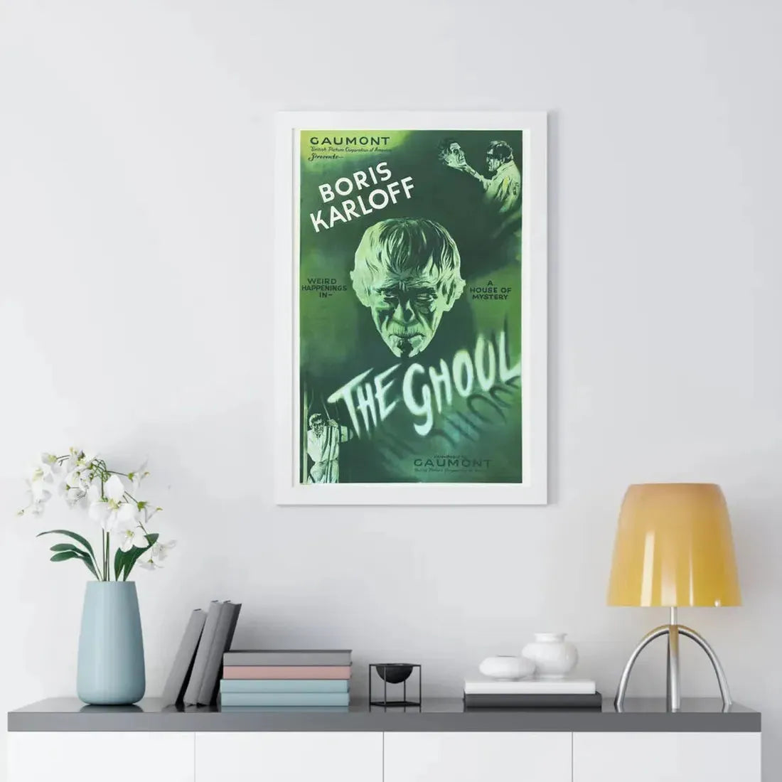 THE GHOUL (KARLOFF) (2) 1933 - Framed Movie Poster - The Sticker Space