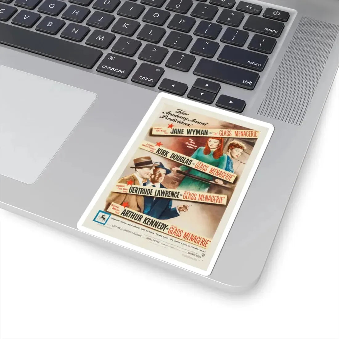 The Glass Menagerie 1950 Movie Poster - STICKER Vinyl Kiss-Cut Decal - The Sticker Space