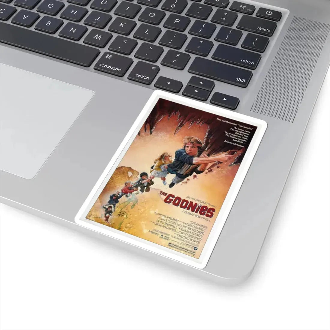 The Goonies 1985 Movie Poster - STICKER Vinyl Kiss-Cut Decal - The Sticker Space
