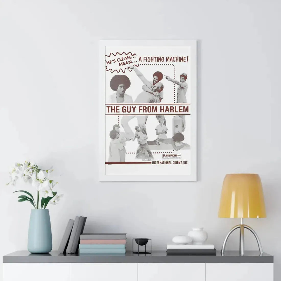 THE GUY FROM HARLEM 1977 - Framed Movie Poster - The Sticker Space