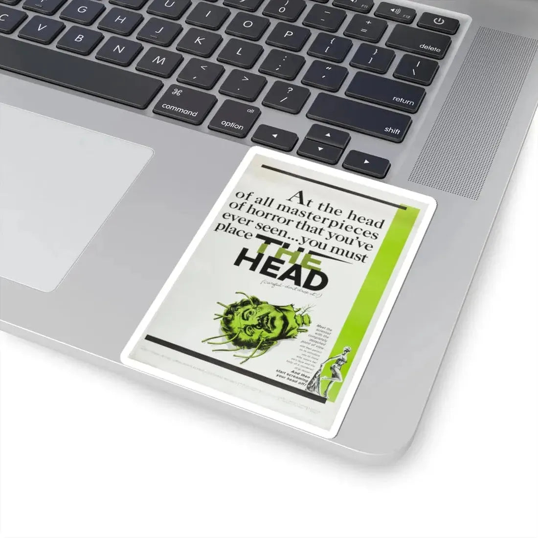 THE HEAD 1959 Movie Poster - STICKER Vinyl Kiss-Cut Decal - The Sticker Space