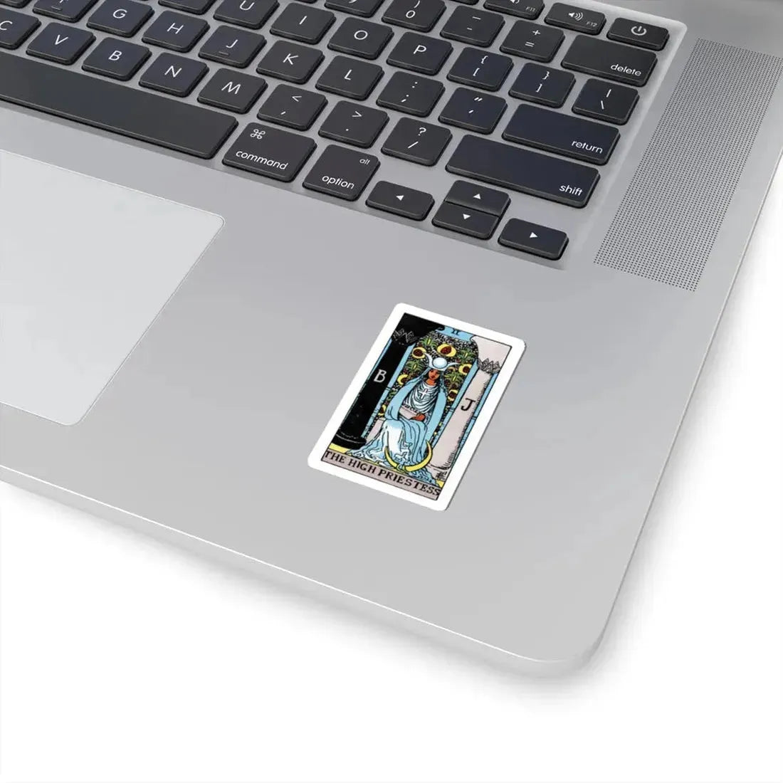 The High Priestess (Tarot Card) STICKER Vinyl Kiss-Cut Decal - The Sticker Space
