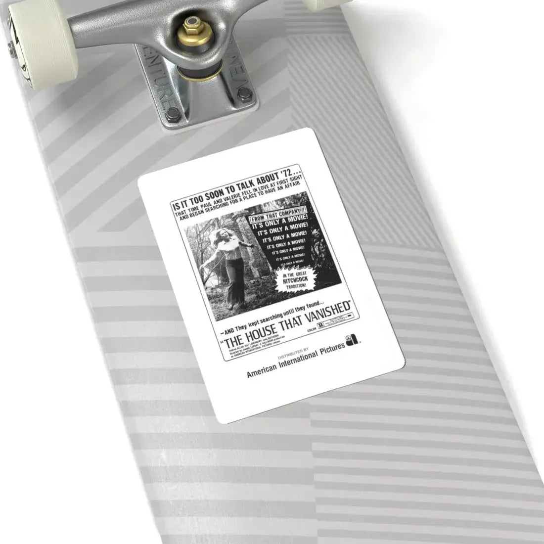 THE HOUSE THAT VANISHED 1973 Movie Poster - STICKER Vinyl Kiss-Cut Decal - The Sticker Space