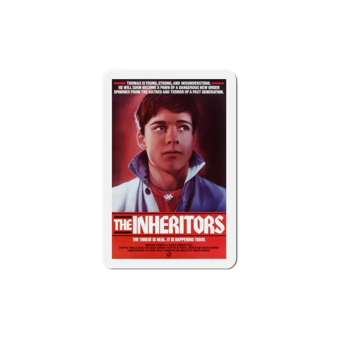The Inheritors 1985 Movie Poster Refrigerator Magnet 6 Inch - The Sticker Space