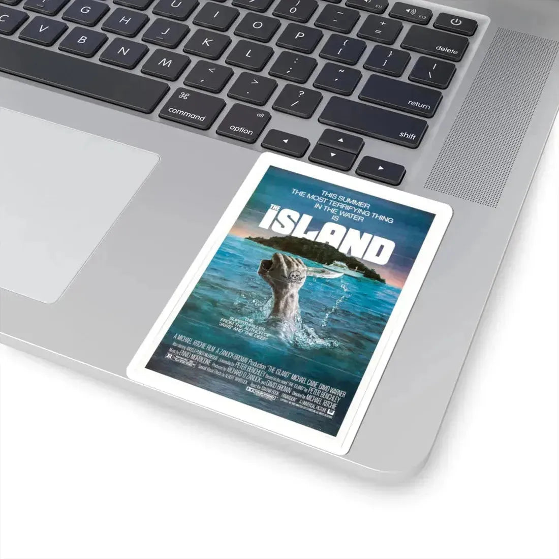 The Island 1980 Movie Poster - STICKER Vinyl Kiss-Cut Decal - The Sticker Space