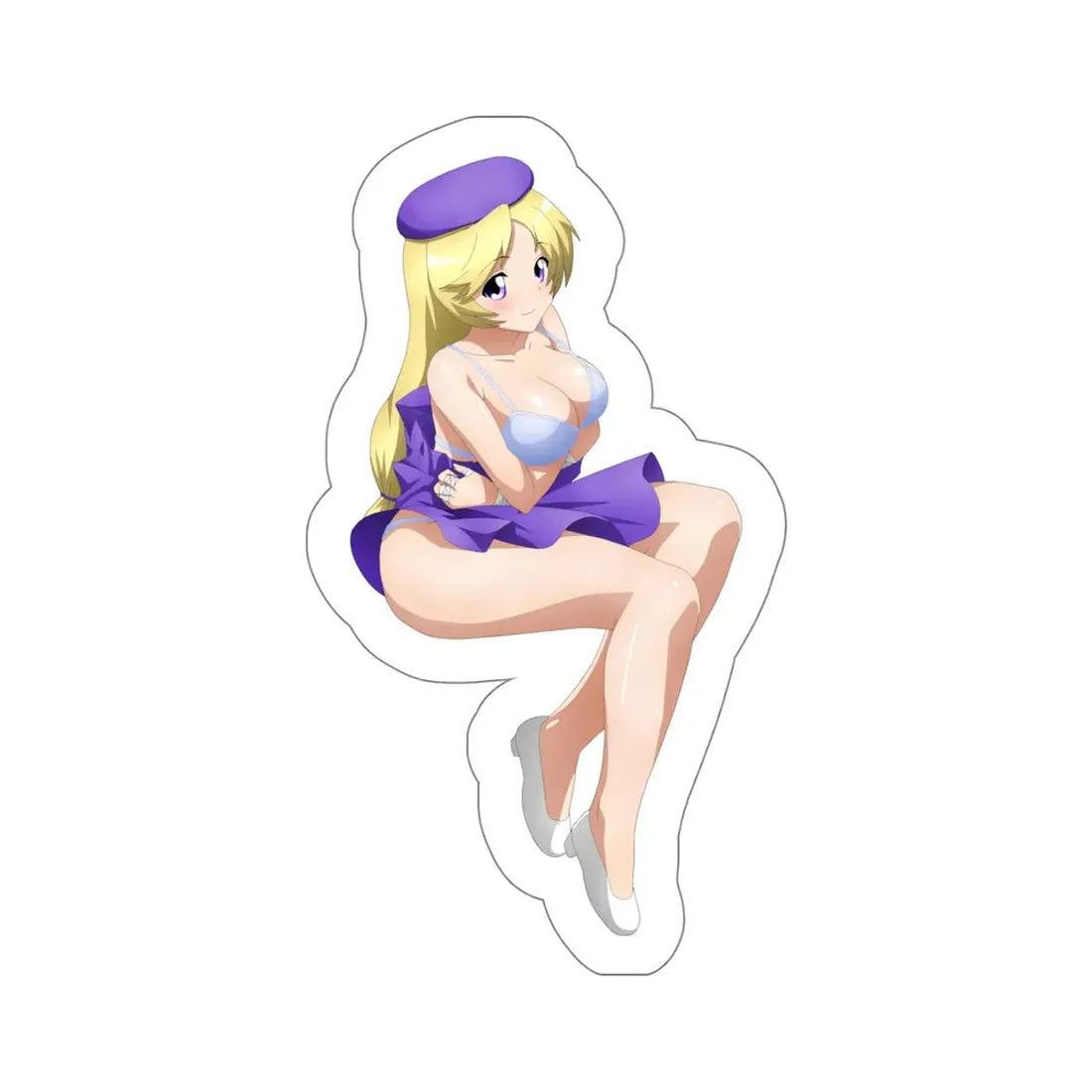 The King of Fighters - Hinako Shijo (Anime/Ecchi/Waifu) STICKER Vinyl Die-Cut Decal 5 Inch - The Sticker Space
