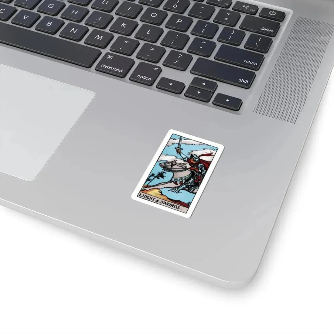 The Knight of Swords (Tarot Card) STICKER Vinyl Kiss-Cut Decal - The Sticker Space