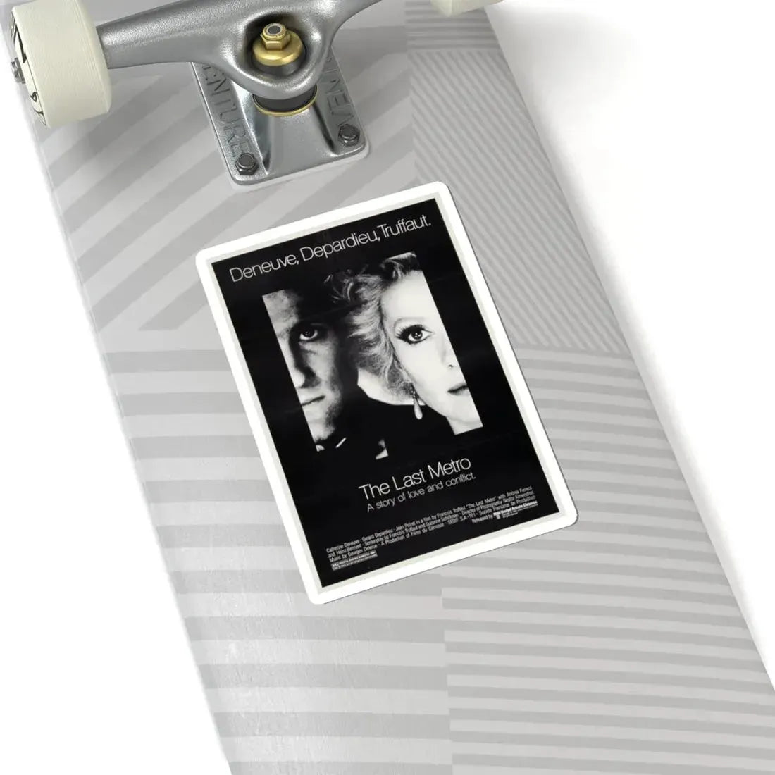 The Last Metro 1981 Movie Poster - STICKER Vinyl Kiss-Cut Decal - The Sticker Space