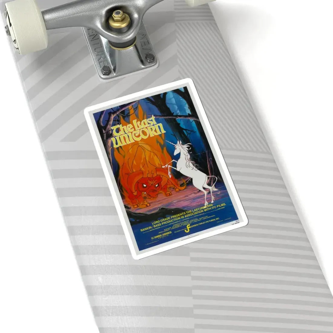 The Last Unicorn 1982 Movie Poster - STICKER Vinyl Kiss-Cut Decal - The Sticker Space