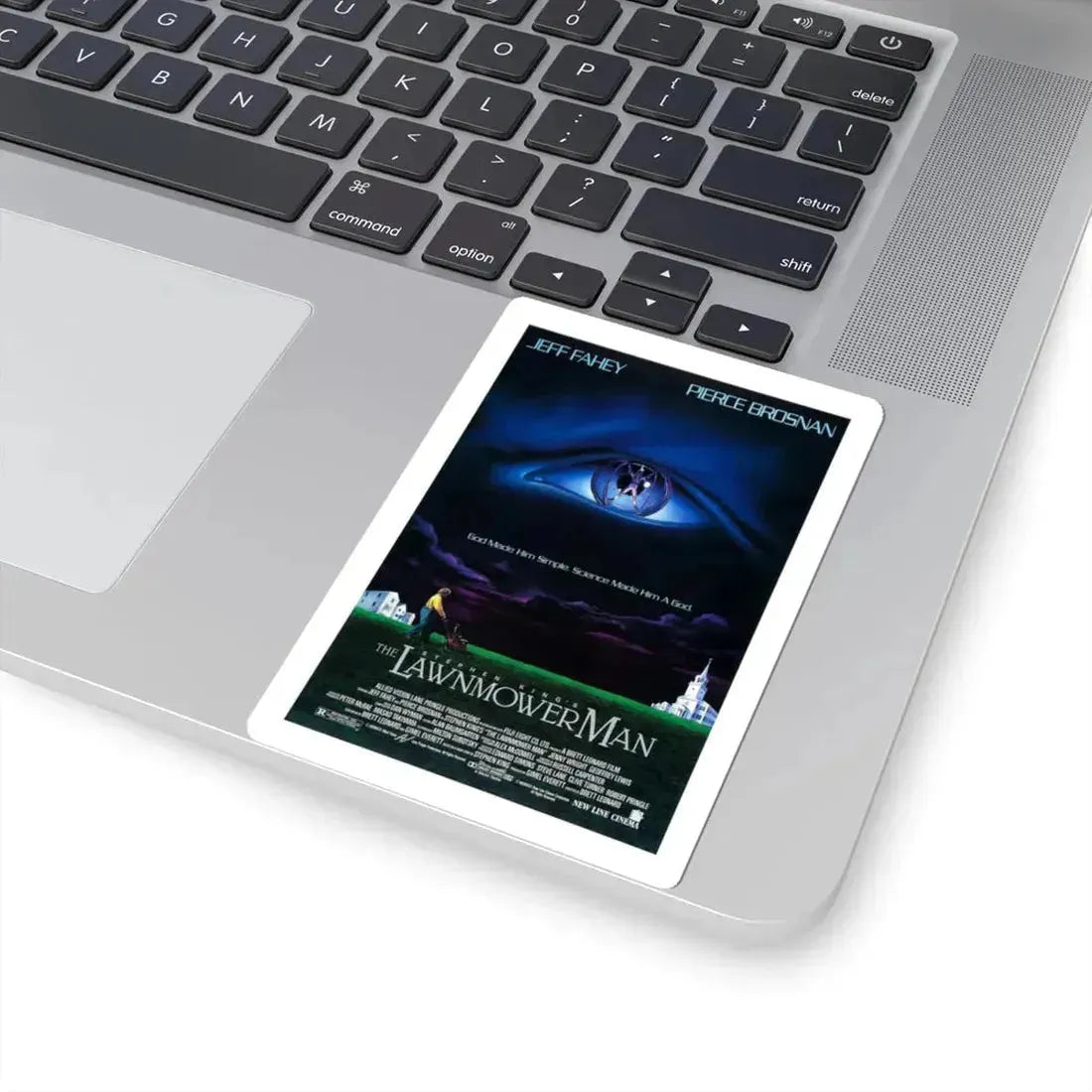 THE LAWNMOWER MAN 1992 Movie Poster - STICKER Vinyl Kiss-Cut Decal - The Sticker Space