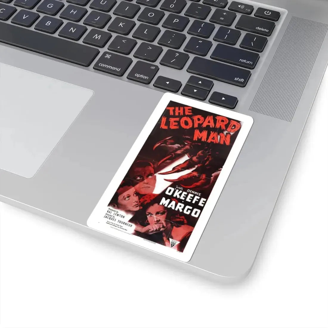 THE LEOPARD MAN (3) 1943 Movie Poster - STICKER Vinyl Kiss-Cut Decal - The Sticker Space